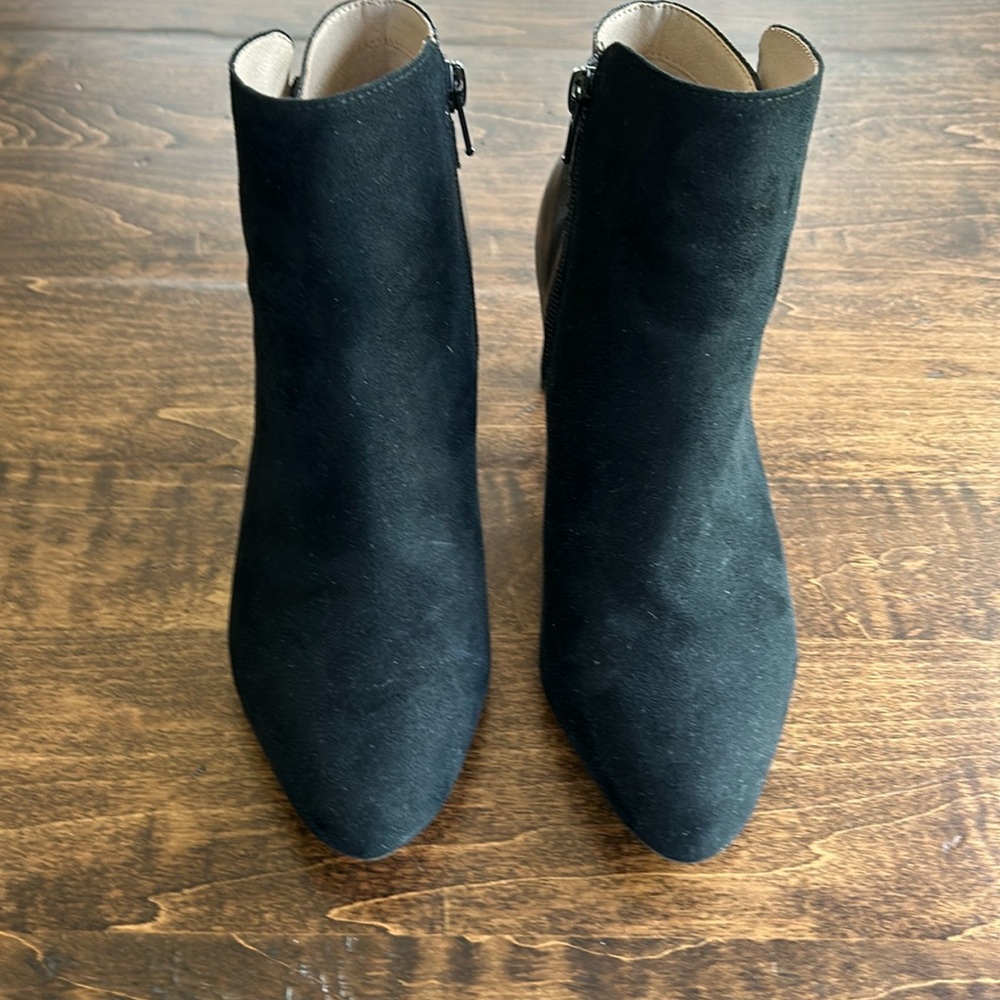 Life Stride Women's Black Georgianna Ankle Boots Size 6.5M
